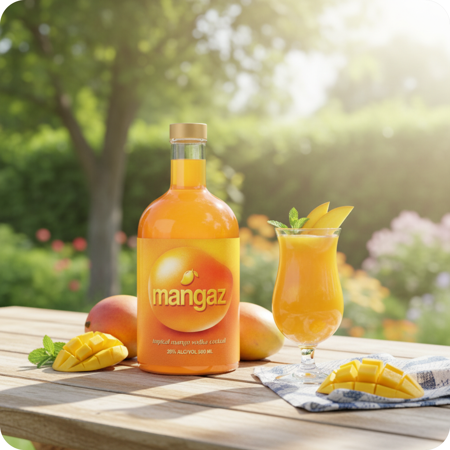 Case of Mangaz - 4 x 500ml Bottles