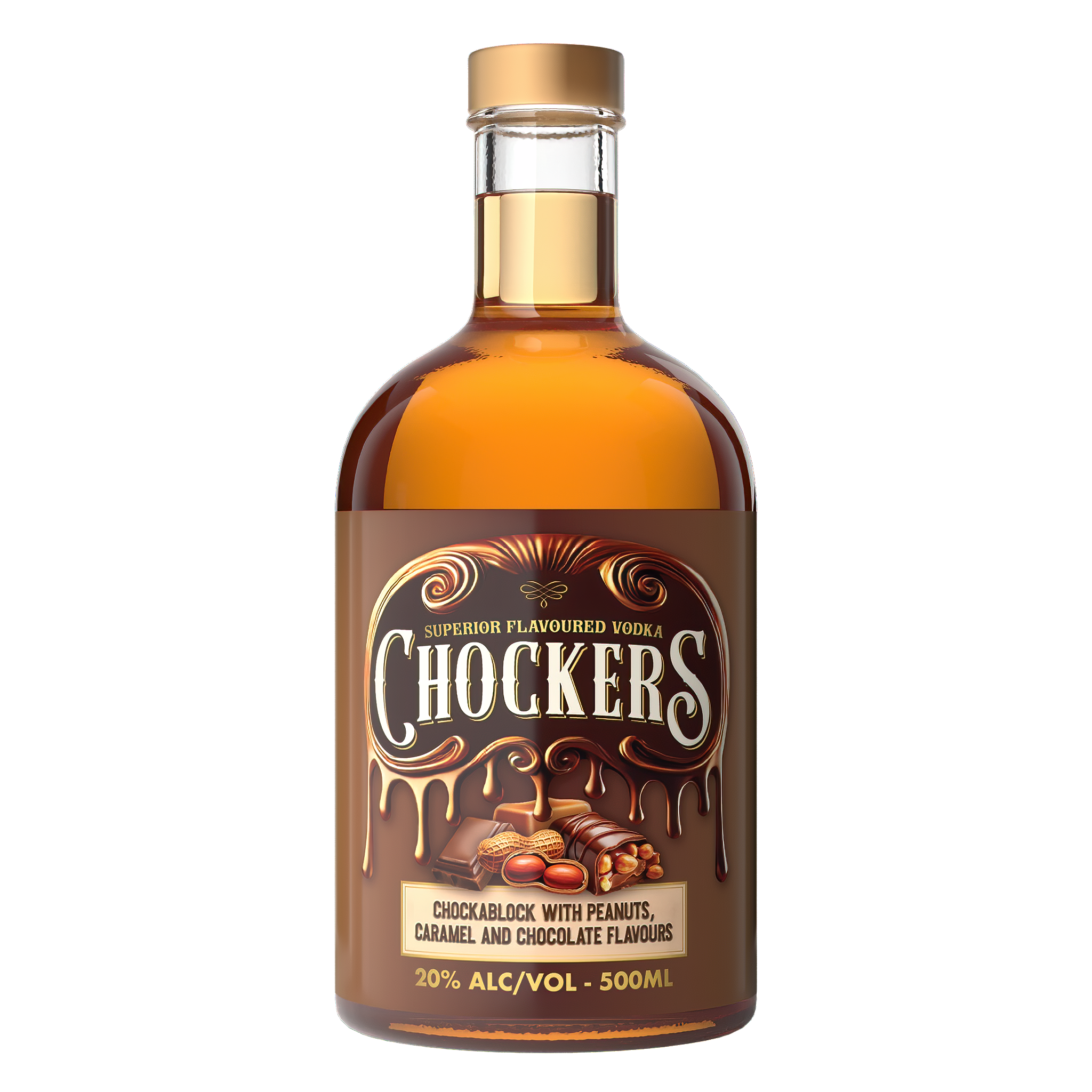 Chockers - Chocolate, Caramel & Peanuts (Snickers)