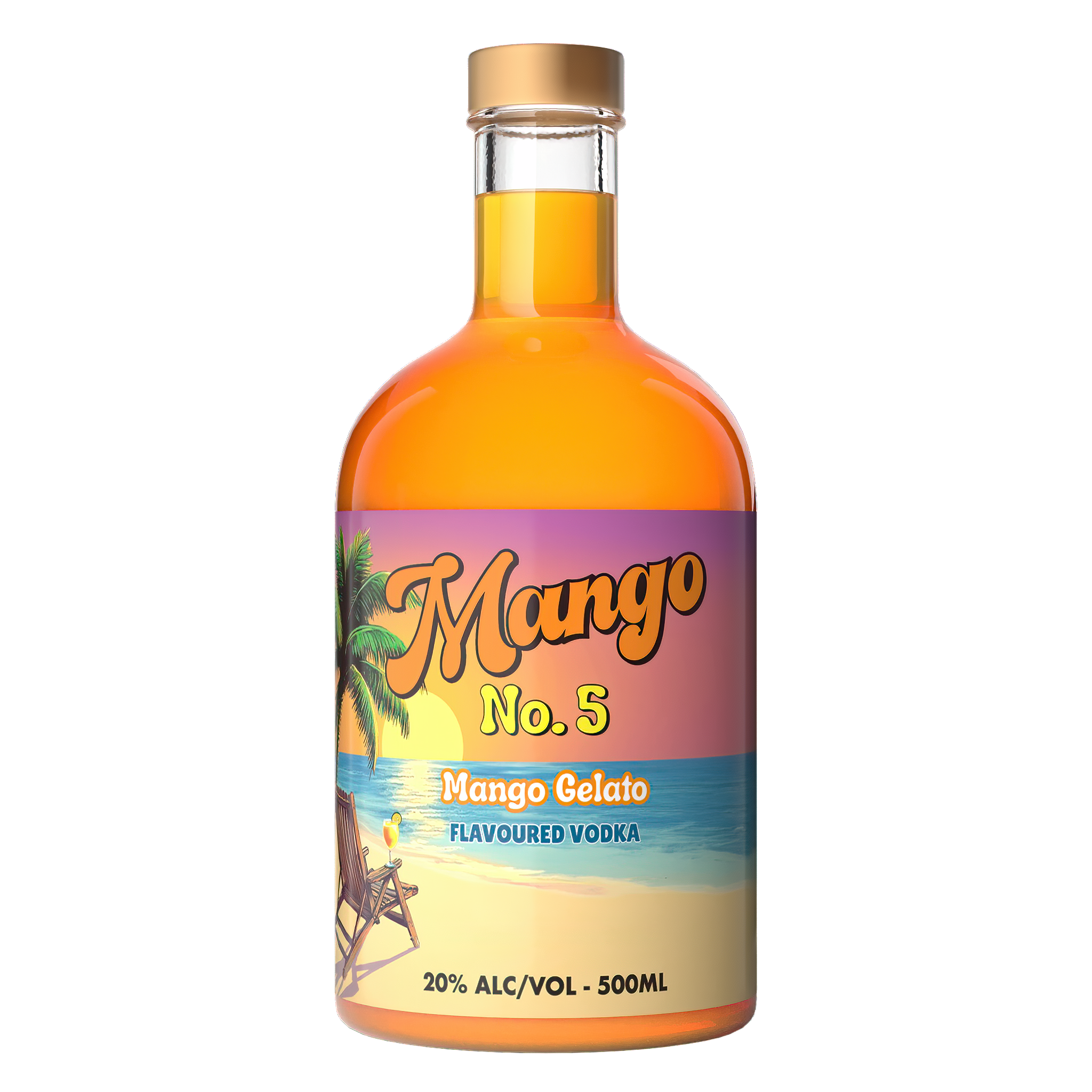 Mango No. 5 - Mango Gelato Flavoured Vodka