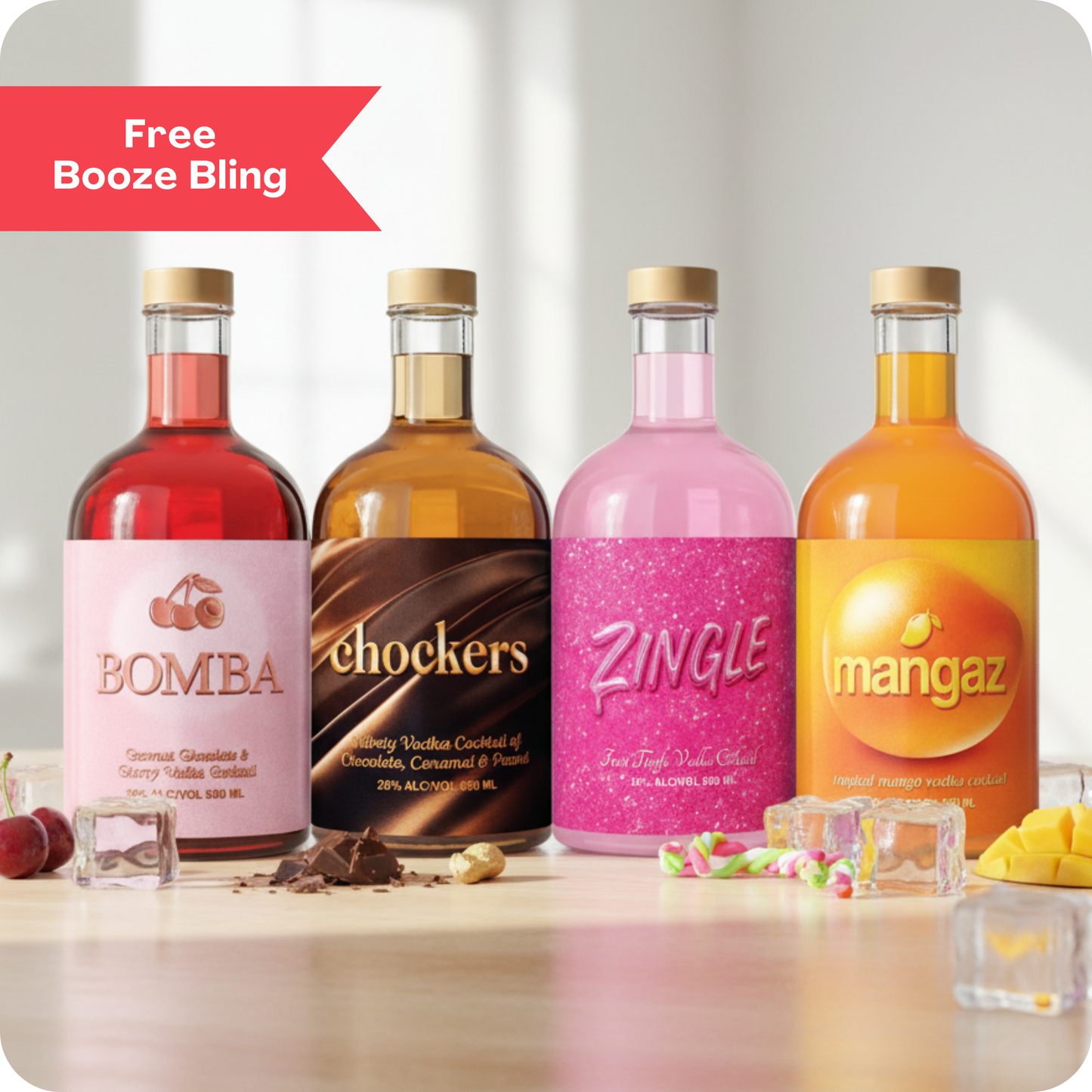 Party Pack - 4 flavours in 1 pack