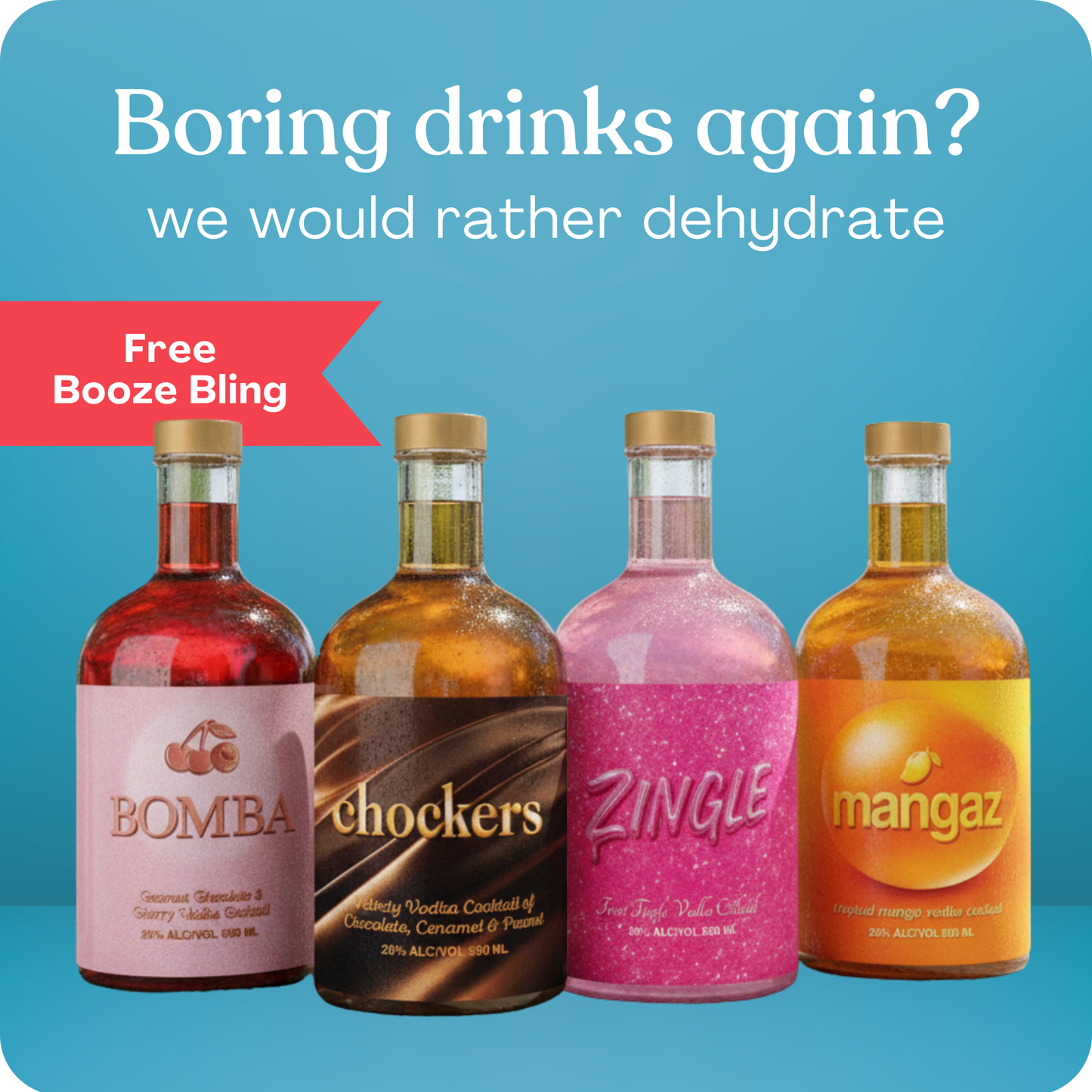 Party Pack - 4 flavours in 1 pack