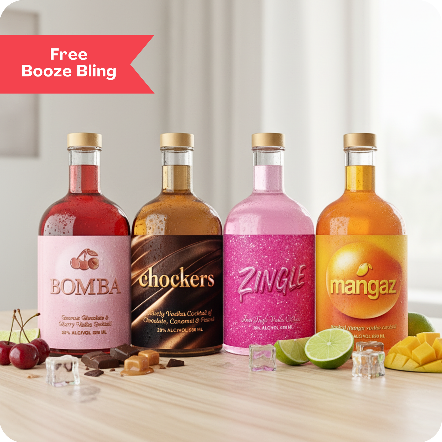 Party Pack - 4 flavours in 1 pack